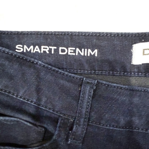 DL1961 Jeans Womens 29 Blue Dark Wash Florence Instasculpt Cropped Stretch - Picture 10 of 16